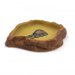 Кормушка-камень пластиковая Exo Terra Feeding Dishes большая, 19х22х3.5 см