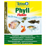 Корм для травоядных рыб Tetra Phyll Flakes хлопья, пакет 12 г