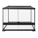 Террариум EXODESIGN Т-60 (450х450х300) модель S вент 7см мелкая сетка н/к