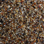 UDeco River Amber - Натуральный грунт для аквариумов "Янтарный гравий", 2-5 мм, 2 л