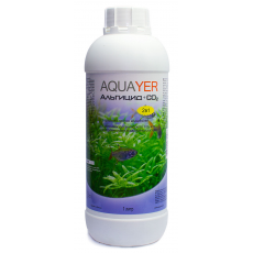 Средство против водорослей AQUAYER Альгицид+СО2, 1 л