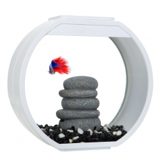 Аквариум AA-Aquariums Deco O Mini UPG, 10л, белый, 335х136х310 мм