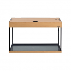 Аквариум  AquaPlus LUX LED П100 бук (700х300х560-6) прямоугольный, 96 л., со светодиодным модулем AQUAEL LEDDY TUBE Retro Fit Sunny 1х16 W