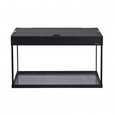 Аквариум  AquaPlus LUX LED П100 черный (700х300х560-6) прямоугольный, 96 л., со светодиодным модулем AQUAEL LEDDY TUBE Retro Fit Sunny 1х16 W