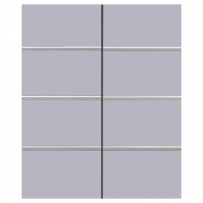 Дверки Ф-300 для подставки ALTUM 200/450/700/ ALTUM PANORAMIC 200/450/700 (серебро), 2 шт