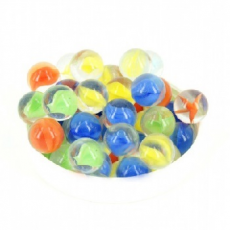 Грунт стеклянный Triton №18, радужный зеленый, 50 шт