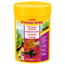 Корм для рыб Sera FD ARTEMIA SHRIMPS артемия, 100 мл (7 г)