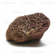 UDeco Brown Lava S - Натуральный камень "Лава коричневая" для оформления аквариумов и террариумов, 1 шт.