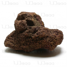 UDeco Brown Lava L - Натуральный камень "Лава коричневая" для оформления аквариумов и террариумов, 1 шт.