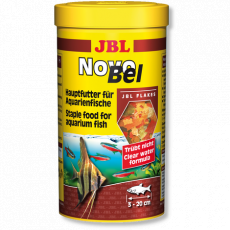 Корм основной JBL NovoBel в форме хлопьев для всех аквариумных рыб, 250 мл (40 г)