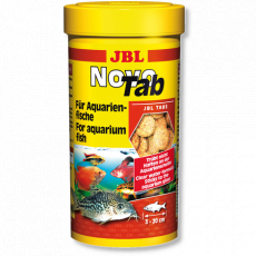 Корм основной JBL NovoTab для всех видов аквариумных рыб, 400 таб, 250 мл (150 г)