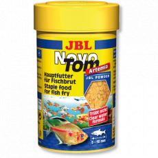 Корм основной JBL NovoTom Artemia для мальков живородящих аквариумных рыб, 100 мл (60 г)