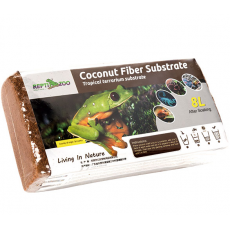 Субстрат кокосовый тропический Repti-Zoo, 620 г/8 л, мелкая фракция
