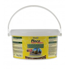 Корм для травоядных донных рыб Tetra Pleco VeggieWafers  3.6 л, пластинки с цукини