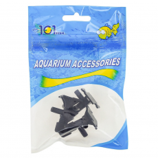 Краник воздушный пластиковый черный Aqua-Pro, 3шт