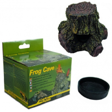 Укрытие для рептилий LUCKY REPTILE Frog Cave, имитация дерева, 15x8x5.5 см