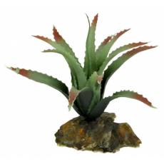 LUCKY REPTILE Декоративное растение для террариума "Tillandsia", зеленое с красным, 20см