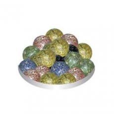Грунт стеклянный Triton №15, радужный крапчатый, 50 шт
