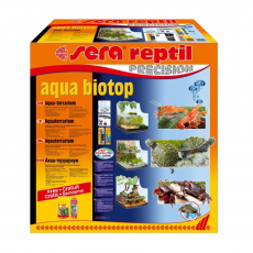 Акватеррариум Sera BIOTOP REPTIL AQUA 80 л, Led-светильник, фильтр Fil 120, нагр 100 Вт