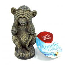 Обезьяна "Мидзару-Ничего не вижу", 5.5*5.5*10.5 см