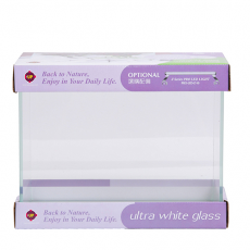 Аквариум UpAqua Crystal Glass Tank Ultra White 13 литров