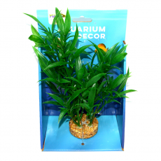Искусственное растение "Альтернантера" на подложке 20 см (YS-192106)