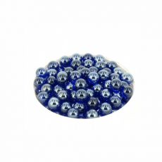 Грунт стеклянный Triton №25, синий, 100 шт