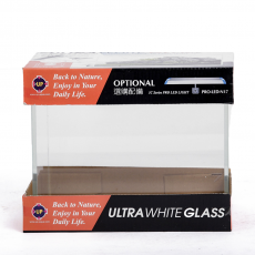 Аквариум UpAqua Crystal Glass Tank Ultra White 6 литров