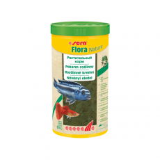 Корм для растительноядных рыб Sera Flora Nature 1000 мл (210 г)