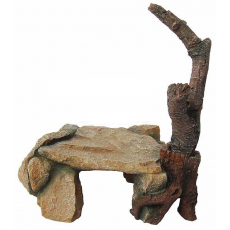 LUCKY REPTILE Декорации для террариумов "Cave with branch" 25*17*27 см