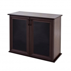 Подставка AquaPlus 90 (910х360х720) две дверки МДФ со стеклом, венге, в коробке