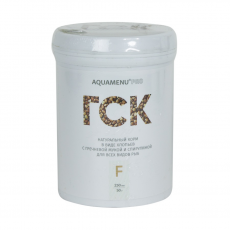 Корм ГСК F AQUAMENU PRO 250 мл (50 г), ежедневный хлопьевидный корм с гречневой мукой и спирулиной
