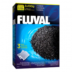 Уголь активированный CARBOON для фильтра Fluval, 100 г х 3 шт.