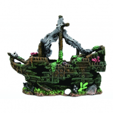 Грот "Затонувший пиратский корабль" (20.5*6.5*16.5) (YM-0830)