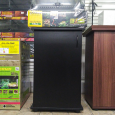 Подставка Aqua Plus 450х475х720 мм, 1 дверка  ДСП, черная, собранная