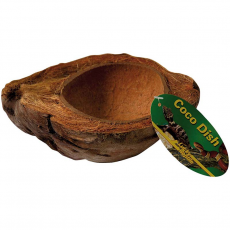 Кормушка-поилка кокосовая для рептилий LUCKY REPTILE Coco Dish, 22,5x15x6 см