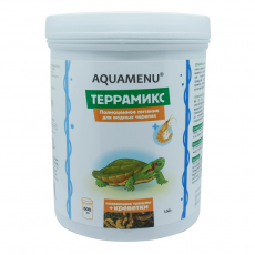 Корм AQUAMENU Террамикс 600 мл (150 г), с креветкой