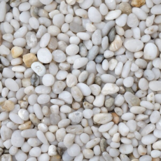 DECOTOP Meta - Природный чистый светлый гравий, 10-20 мм, 1.5 кг/1 л