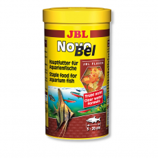 Корм основной JBL NovoBel для всех видов аквариумных рыб, хлопья, 250 мл (45 г)