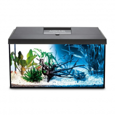 Аквариум AQUAEL LEDDY 60 XL DAY & NIGHT 2.0 черный (61х31х44.5 см) 72 л, ASAP FILTER 300, FIX 2 100 Вт, LT D&N 2.0 10Вт (NEW замена 122866)