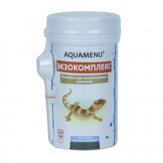 Корм AQUAMENU Экзокомплекс 100 мл ( 50г), для насекомоядных рептилий на основе насекомых
