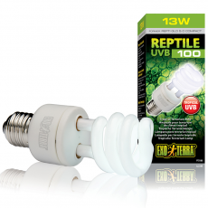 Лампа Exo Terra Reptile UVB100 (Repti Glo 5.0 Compact) 13 Вт