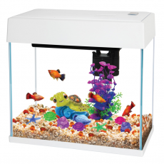 Аквариум AA-Aquarium Slim 8л, белый, 290х140х275 мм