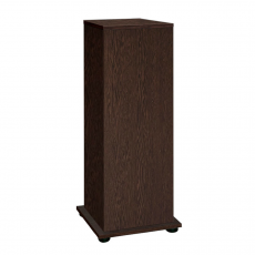 Подставка Biodesign Q-SCAPE  30/ Q-SCAPE OPTI  35 (венге) с дверкой, ЛДСП 16 мм, 38х38х98 см, доводчики, рег. опоры