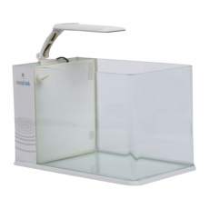 Аквариум UpAqua Easy Tank 36W, 15 л, со светильником, помпой и наполнителем, белый, 36х20х22 см