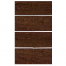 Дверки Ф-250 для подставки ALTUM 135/450/ ALTUM PANORAMIC 135/450 (золотой орех), 2 шт