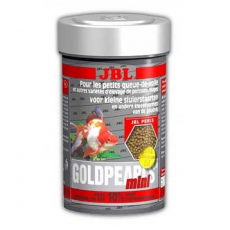 Корм основной JBL GoldPearls mini премиум-класса в форме гранул для небольших золотых рыбок, 100 мл (56 г)