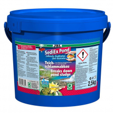 JBL SediEx Pond - Бактерии и активный кислород для расщепления ила, 2,5 кг, на 25000 л