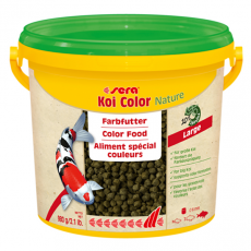 Корм для прудовых рыб Sera KOI COLOR NATURE large 3,8 л (908 г) ведро