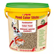 Корм для прудовых рыб Sera COLOR STICKS 10 л (1,8 кг) ведро